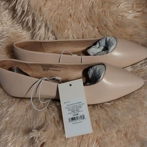 NWT A New DayWomen's Opal Corinna Ballet Flats - Size 5.5 Wide - Picture 7 of 10